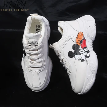 2020 hot early spring new ins daddy shoes women Mickey printed sneakers tide thick bottom shoes
2020 hot early spring new ins daddy shoes women Mickey printed sneakers tide thick bottom shoes