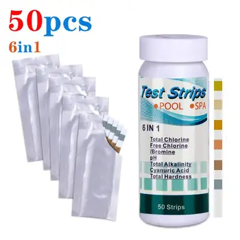 Swimming Pool Water PH Tester Card Domestic Water Tester Strips Pool Chlorine Bromine Residual Hardness PH Meter Test L15
Swimming Pool Water PH Tester Card Domestic Water Tester Strips Pool Chlorine Bromine Residual Hardness PH Meter Test L15