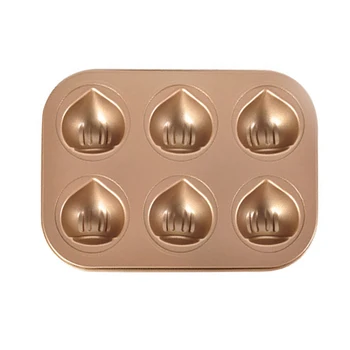 Kitchen Portable Party Oven Carbon Steel Non Stick Cooking Pastry Chestnut 6 Cavity Mould Tool Cake Baking Pan DIY
Kitchen Portable Party Oven Carbon Steel Non Stick Cooking Pastry Chestnut 6 Cavity Mould Tool Cake Baking Pan DIY