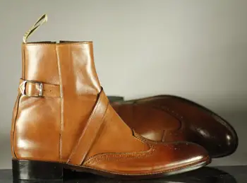 High Quality New Fashion Men Pu Leather Buckle Boots Male Casual Classic Trendy Vinage Chelsea Boots Zapatos De Hombre TV490
High Quality New Fashion Men Pu Leather Buckle Boots Male Casual Classic Trendy Vinage Chelsea Boots Zapatos De Hombre TV490