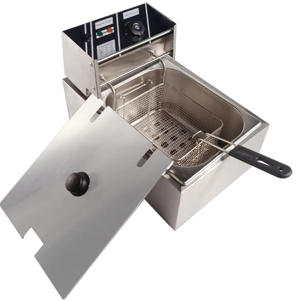 Easy operation electric deep fryer stainless steel deep fryer induction potato chips fryer machine with single basket
Easy operation electric deep fryer stainless steel deep fryer induction potato chips fryer machine with single basket