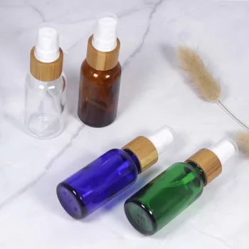 10ml 30ml 50ml Clear Glass Spray Bottle Cosmetic Flower Water Pure Dew Container with Wood Grain Bamboo Pump
10ml 30ml 50ml Clear Glass Spray Bottle Cosmetic Flower Water Pure Dew Container with Wood Grain Bamboo Pump