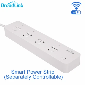 Original BroadLink Plug and play WiFi Power strip mp1 remote control available 4-Outlet Power Socket forSmart Home Automation
Original BroadLink Plug and play WiFi Power strip mp1 remote control available 4-Outlet Power Socket forSmart Home Automation