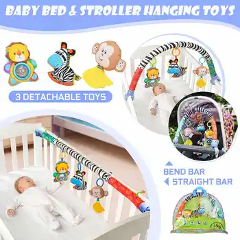 NEW Lovely Baby Stroller/Bed/Crib Hanging Toys For Tots Cots rattles seat cute plush Stroller Mobile Gift Baby Toys
NEW Lovely Baby Stroller/Bed/Crib Hanging Toys For Tots Cots rattles seat cute plush Stroller Mobile Gift Baby Toys