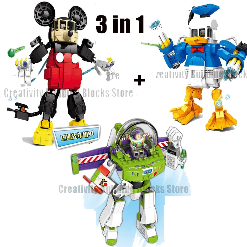 2020 New Disney Classic Movie Cartoon Character Mickey Buzz Lightyear Model Building Block Set Children's Toys Children's Gifts
2020 New Disney Classic Movie Cartoon Character Mickey Buzz Lightyear Model Building Block Set Children's Toys Children's Gifts