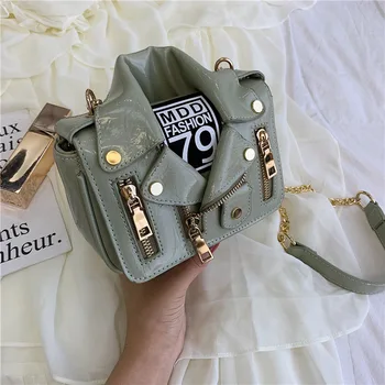 Women's Bag New Style Cool Small Bag Chain Bag Shoulder Messenger Bag Jacket Clothes Bag
Women's Bag New Style Cool Small Bag Chain Bag Shoulder Messenger Bag Jacket Clothes Bag