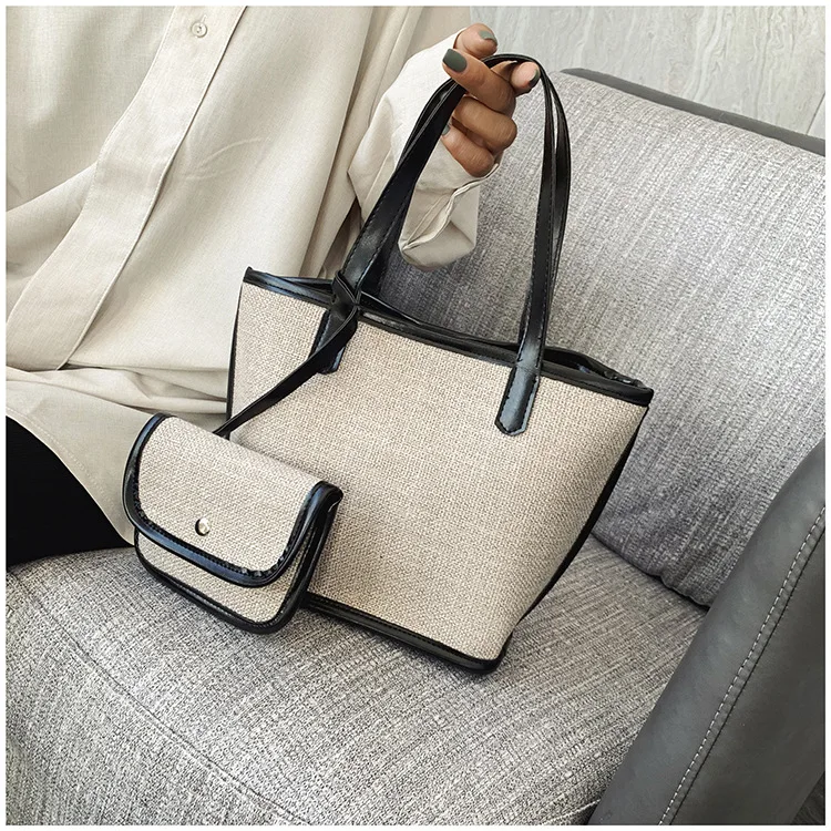 South Korea Ins2019 New Style Joint Linen Carrying WOMEN'S Bag Different Size Bags Hand Straw Exposure WOMEN'S Bag Shopping Bag
South Korea Ins2019 New Style Joint Linen Carrying WOMEN'S Bag Different Size Bags Hand Straw Exposure WOMEN'S Bag Shopping Bag