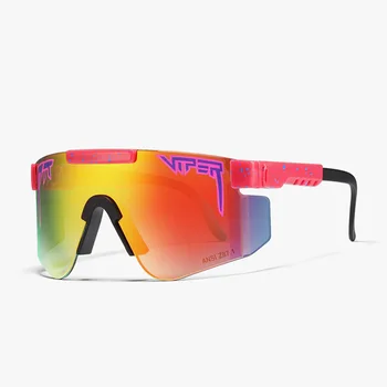 Sport Polarized Sunglasses for men/women flat top eyewear tr90 frame red mirror lens Windproof Pit Viper
Sport Polarized Sunglasses for men/women flat top eyewear tr90 frame red mirror lens Windproof Pit Viper