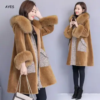 Winter Women High Quality Faux Fur Coat Luxury Long Fur Coat Loose Hooded Fur Overcoat Thick Warm Plus Size Female Plush Coats
Winter Women High Quality Faux Fur Coat Luxury Long Fur Coat Loose Hooded Fur Overcoat Thick Warm Plus Size Female Plush Coats