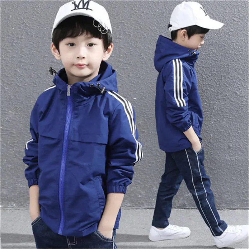 BOY'S Spring And Autumn Webbing Coat 2019 New Style Big Boy Raincoat Jacket Boy Casual Jacket
BOY'S Spring And Autumn Webbing Coat 2019 New Style Big Boy Raincoat Jacket Boy Casual Jacket