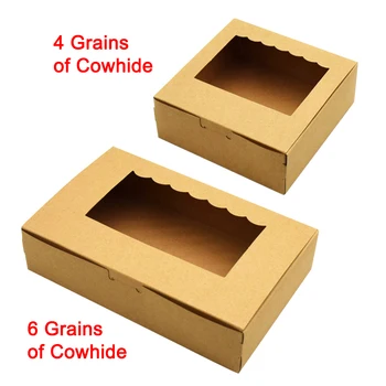 Naturally Kraft Bakery Pie Box With PVC Window Large Cookie Box for Cake Pastries JS22
Naturally Kraft Bakery Pie Box With PVC Window Large Cookie Box for Cake Pastries JS22