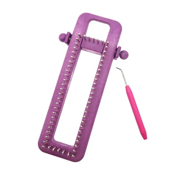 Knitting Looms Set Plastic Sock Loom Basics Knitting Tools Sock Loom Kit for DIY Scarf Hand Craft Hat Socks
Knitting Looms Set Plastic Sock Loom Basics Knitting Tools Sock Loom Kit for DIY Scarf Hand Craft Hat Socks