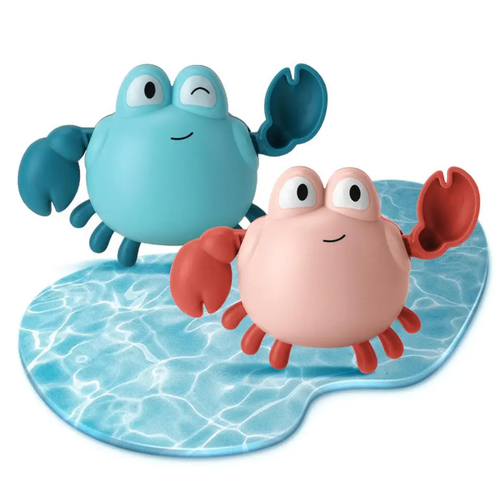 1 PCS Cute Cartoon Animal Crab Classic Baby Water Toy Infant Swim Crab Wound-up Chain Clockwork Kids Beach Bath Toys
1 PCS Cute Cartoon Animal Crab Classic Baby Water Toy Infant Swim Crab Wound-up Chain Clockwork Kids Beach Bath Toys