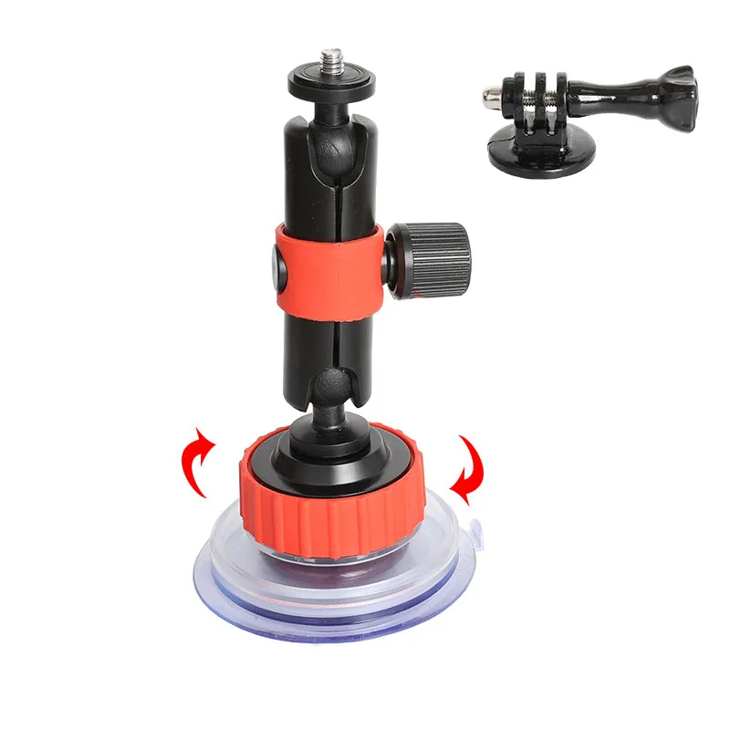 Suction Cup with Rotate Arm Car Holder Mount for RAM GoPro Hero 7 6 5 4 3+ SJCAM Xiaomi Yi 4K Lite EKEN Action Camera Accessory
Suction Cup with Rotate Arm Car Holder Mount for RAM GoPro Hero 7 6 5 4 3+ SJCAM Xiaomi Yi 4K Lite EKEN Action Camera Accessory