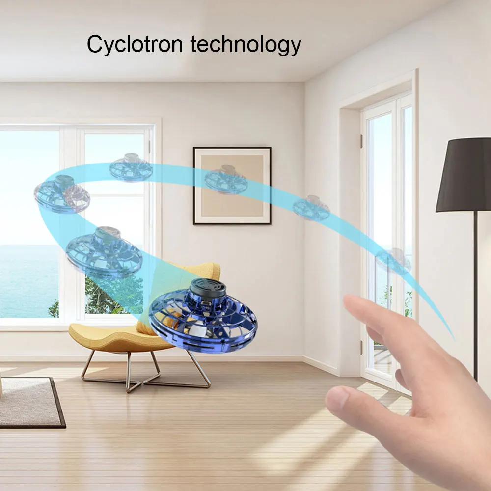 Flynova Mini Flying Toy UFO led fidget finger spinner Rotary Athletic antistress hand Gyro Rotator Drone
Flynova Mini Flying Toy UFO led fidget finger spinner Rotary Athletic antistress hand Gyro Rotator Drone
