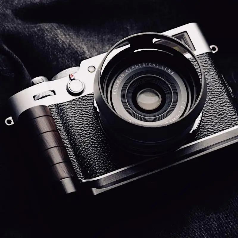 For Fuji X100V Fujifilm X-100V Handmade Wood Hand Grip Quick Release L Plate Bracket
For Fuji X100V Fujifilm X-100V Handmade Wood Hand Grip Quick Release L Plate Bracket