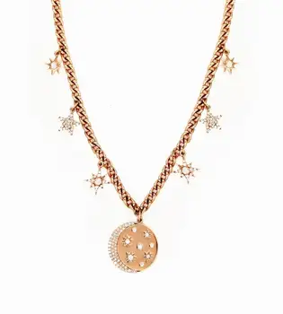 star signet round coin pendant necklace Gold color cuban chain micro pave cz star northstar charm necklaces
star signet round coin pendant necklace Gold color cuban chain micro pave cz star northstar charm necklaces