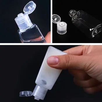 30ml Clear Plastic Empty Squeeze Bottles with Flip Cap Hand Sanitizer Container Q1QD
30ml Clear Plastic Empty Squeeze Bottles with Flip Cap Hand Sanitizer Container Q1QD