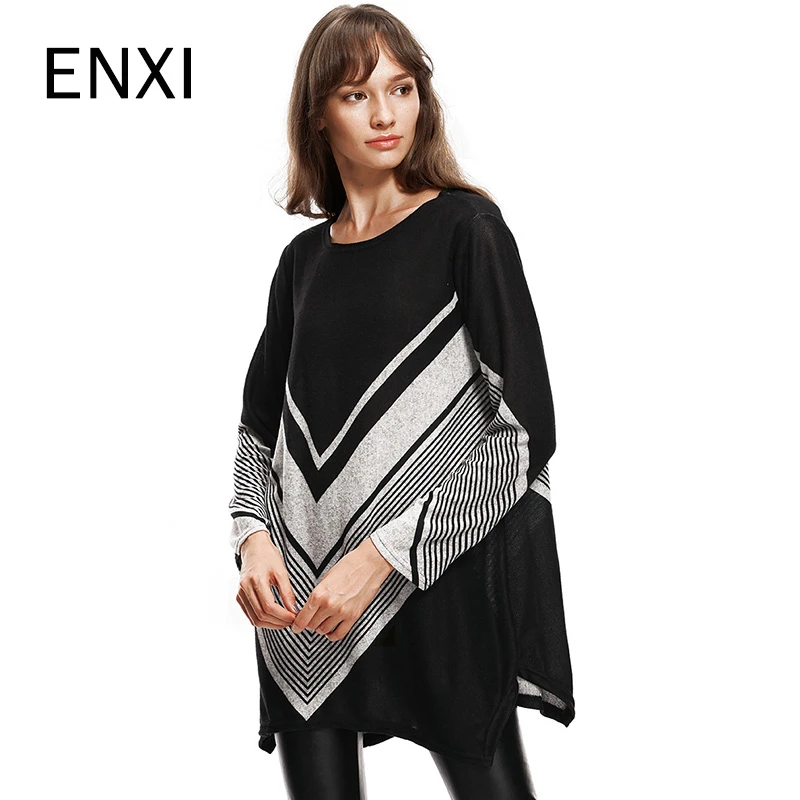 ENXI Fashionable Wide Maternity Sweaters Geometric Pattern Pregnancy Sweater Autumn Winter Maternity Pullover Top Tee
ENXI Fashionable Wide Maternity Sweaters Geometric Pattern Pregnancy Sweater Autumn Winter Maternity Pullover Top Tee