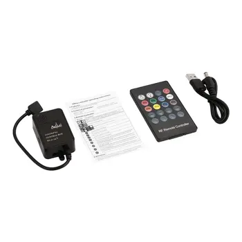 LED RGB Music Controller 20 keys RF Remote Controller Sound Sensor Controller For RGB LED Strip Light Flexible
LED RGB Music Controller 20 keys RF Remote Controller Sound Sensor Controller For RGB LED Strip Light Flexible