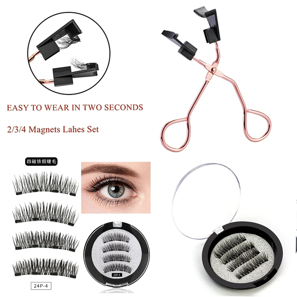 CLOTHOBEAUTY Magnetic Eyelashes with 2/3/4 Magnets,Handmade No Glue Full Eye Natural Soft Reusable, Magnets Applicator, Tweezers
CLOTHOBEAUTY Magnetic Eyelashes with 2/3/4 Magnets,Handmade No Glue Full Eye Natural Soft Reusable, Magnets Applicator, Tweezers