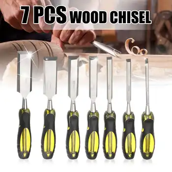 6-38mm 7 Pcs Manual Wood Carving Hand Chisel Tool Set Professional Carpenters Woodworking Carving Chisel DIY Hand Tools With Bag
6-38mm 7 Pcs Manual Wood Carving Hand Chisel Tool Set Professional Carpenters Woodworking Carving Chisel DIY Hand Tools With Bag