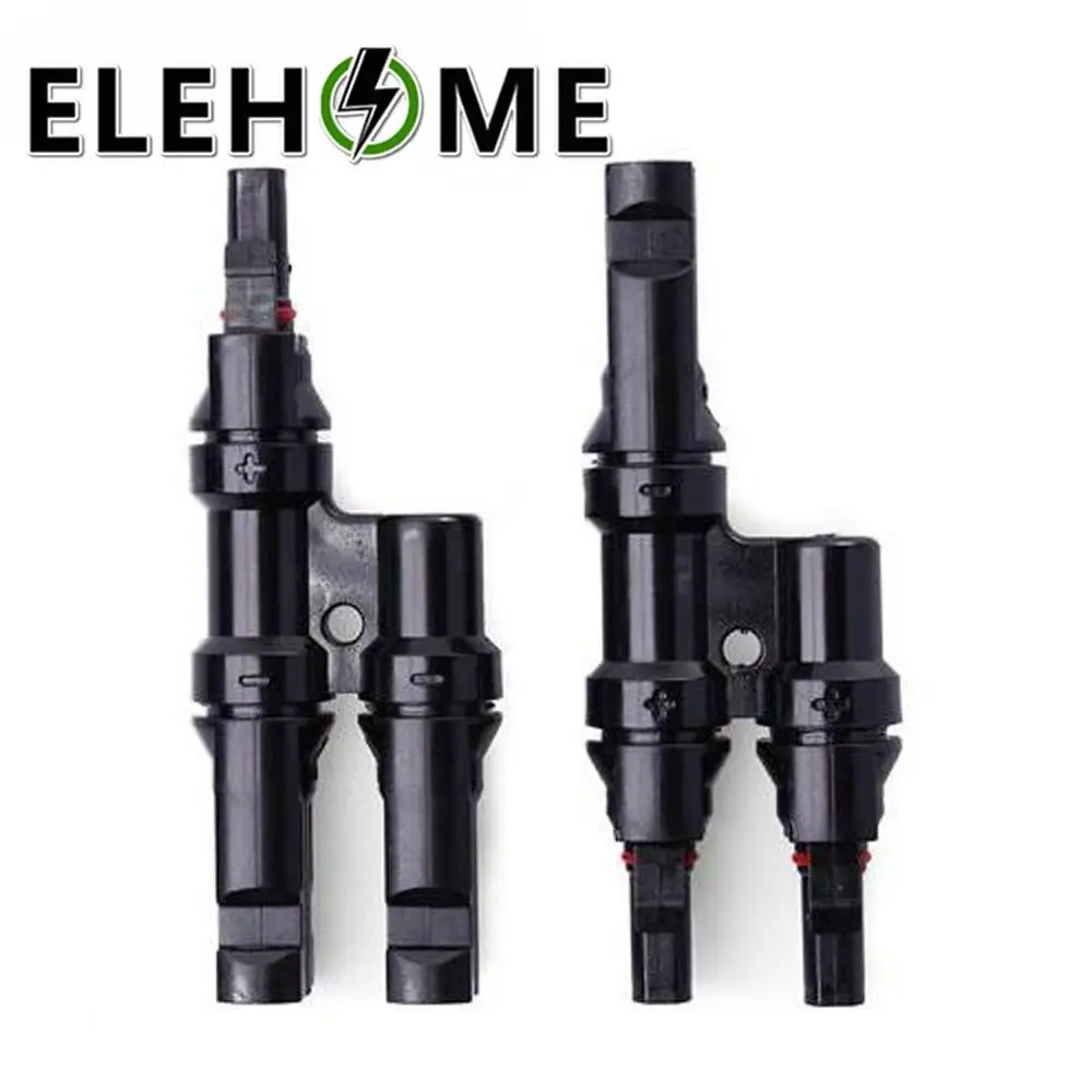 1Pair x Multi T Branch MC4 Connector for solar panel parallel connection branch two pv module panel connect solar system
1Pair x Multi T Branch MC4 Connector for solar panel parallel connection branch two pv module panel connect solar system