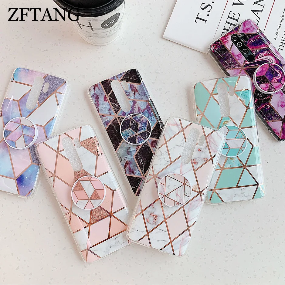 Plating Marble Grip Stand Holder Silicone Phone Case Cover For Xiaomi Redmi Note 9S 8 7 9 Pro Max Redmi 8 8A Case Back Shell
Plating Marble Grip Stand Holder Silicone Phone Case Cover For Xiaomi Redmi Note 9S 8 7 9 Pro Max Redmi 8 8A Case Back Shell