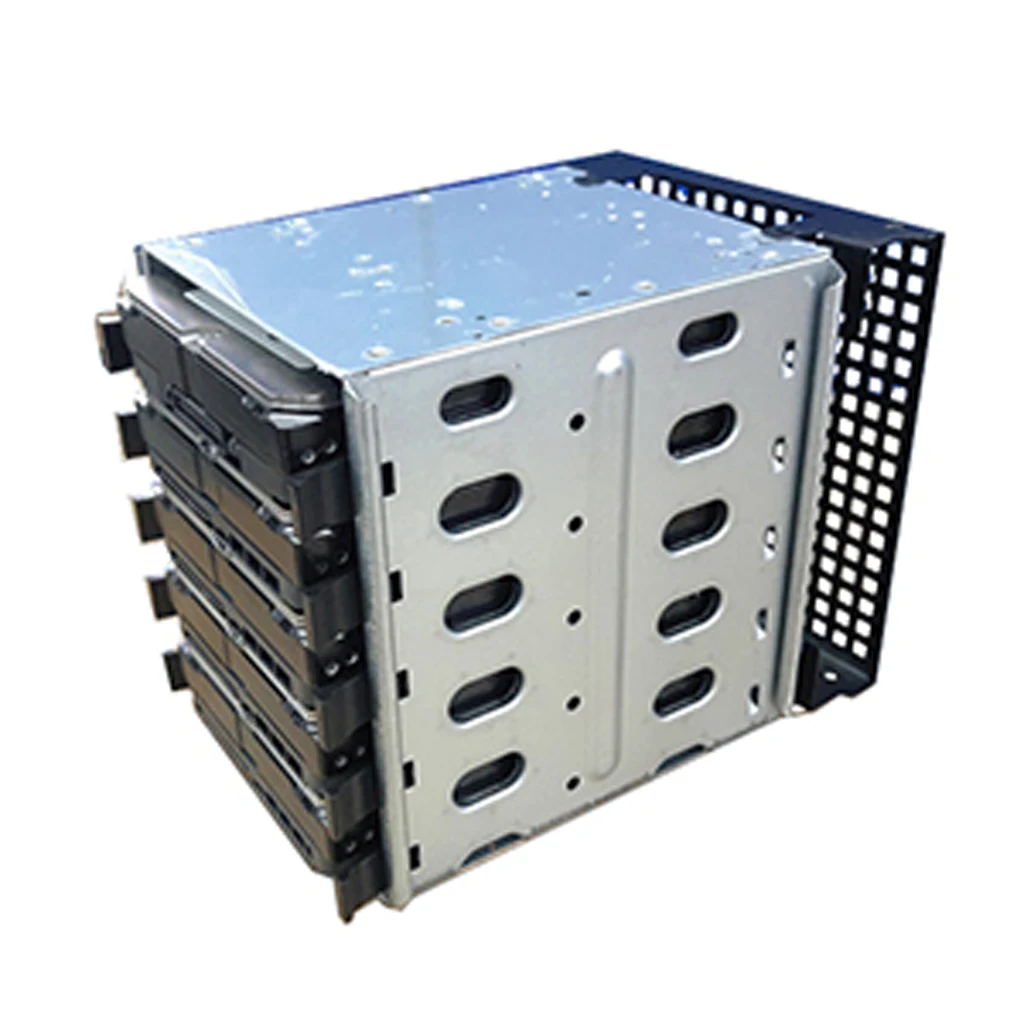 3 Pieces 5 Bay 3.5inch SATA Hard Drive Backplane Enclosure Cage with 120mm Front Fan Bay 3 Pieces 5 Bay 3.5inch SATA Hard Drive Backplane Enclosure Cage with 120mm Front Fan Bay