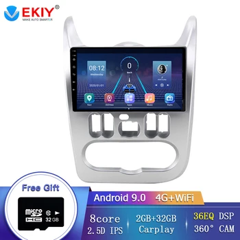 EKIY 9"IPS Eight-Core Car Autoradio For Renault Dacia Duster Logan Sandero 2009-2016 Android 9.0 Navigation GPS RDS USB OBD WIFI
EKIY 9"IPS Eight-Core Car Autoradio For Renault Dacia Duster Logan Sandero 2009-2016 Android 9.0 Navigation GPS RDS USB OBD WIFI