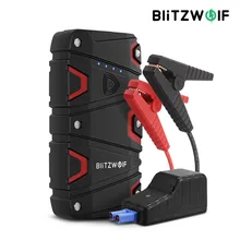 BlitzWolf BW-JS1 Portable Car Jump Starter 12000mAh 800A Emergency Battery Booster Power Bank Waterproof with LED Flashlight
BlitzWolf BW-JS1 Portable Car Jump Starter 12000mAh 800A Emergency Battery Booster Power Bank Waterproof with LED Flashlight