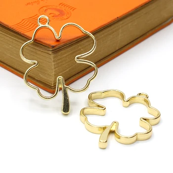Frame DIY Necklace Keychain UV Epoxy Hollow Frame Jewelry Accessories Four-leaf Clover Shape Alloy Metal 4pcs/bag Pendant Base
Frame DIY Necklace Keychain UV Epoxy Hollow Frame Jewelry Accessories Four-leaf Clover Shape Alloy Metal 4pcs/bag Pendant Base