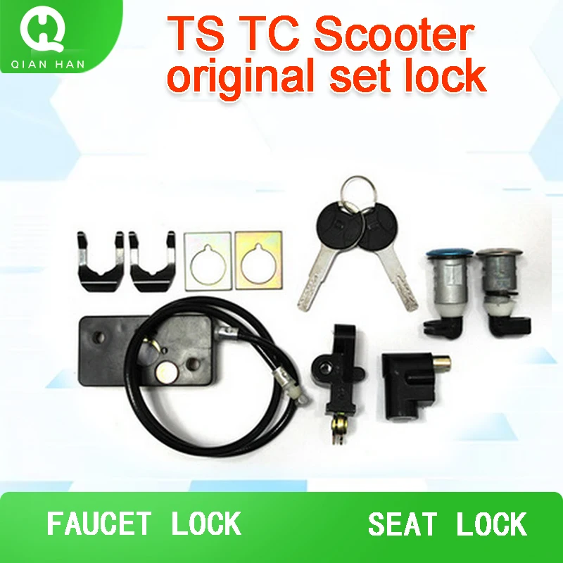 

Suitable for Super SOCO ScooterTC TS Original Accessories A Complete Set of Locks, Special Switches Faucets and Cushion Locks