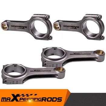 

Connecting Rods Rod for GM Opel Vauxhall Corsa 1.6 1.8 C16XE Tigra X16XE Bielle Forged 4340 aircraft chrome moly quality steel