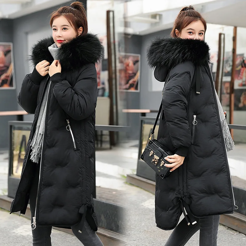 2019 New Style Winter down Jacket Cotton-padded Clothes Women's Mid-length Korean-style Loose Thick Cotton-padded Clothes Large
2019 New Style Winter down Jacket Cotton-padded Clothes Women's Mid-length Korean-style Loose Thick Cotton-padded Clothes Large