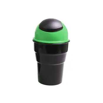 

Universal Car Trash Bin Mini Garbage Can Vehicle Rubbish Bin With Lid Automobile Storage Bucket Car Accessories