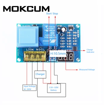 Battery Protecter Over-discharge Protection Dispaly Module 30A Low Voltage Protection Board 3.7V 4.2V 12V 24V 48V 120V Battery
Battery Protecter Over-discharge Protection Dispaly Module 30A Low Voltage Protection Board 3.7V 4.2V 12V 24V 48V 120V Battery