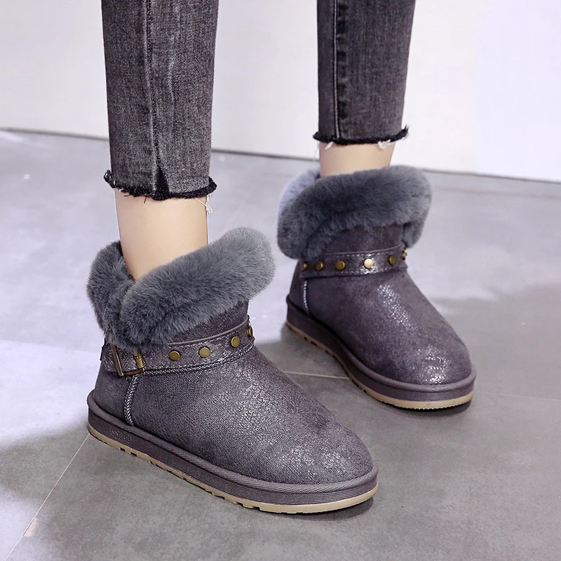 2019 Winter New Women Snow Boots Plus Plush Keep Warm Ankle Fur Emu Boots Comfortable Non-slip Winter Boots
2019 Winter New Women Snow Boots Plus Plush Keep Warm Ankle Fur Emu Boots Comfortable Non-slip Winter Boots