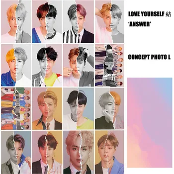 16pcs Kpop LOVE YOURSELF ANSWER Little Lomo Cards JUNGKOOK RM JIMIN SUGA JIN V JHOPE Photo Cards Picture Collection Fans Gift
16pcs Kpop LOVE YOURSELF ANSWER Little Lomo Cards JUNGKOOK RM JIMIN SUGA JIN V JHOPE Photo Cards Picture Collection Fans Gift