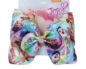 NEW 7inch large hair bow Hair Accessories Printing ribbon hair bow with crocodile clip for kids girls 
NEW 7inch large hair bow Hair Accessories Printing ribbon hair bow with crocodile clip for kids girls