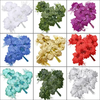 Simulation Banyan Tree Grape Branch Handfeel Lamination Plastic Fake Branch Green Plant Leaves Maple Leaf Ginkgo Mango Leafy Bra