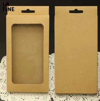4 sizes Black kraft paper box with pvc window for mobile phone case universal phone box retail phone case packaging box
4 sizes Black kraft paper box with pvc window for mobile phone case universal phone box retail phone case packaging box