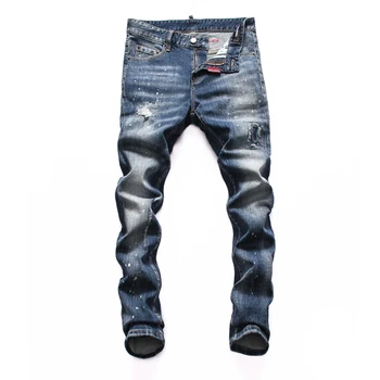 NEW Men Jeans Ripped for Men Skinny DSQ D2 Jeans Pants Men Jeans Zipper Outwear Man Pants 1 order 
NEW Men Jeans Ripped for Men Skinny DSQ D2 Jeans Pants Men Jeans Zipper Outwear Man Pants 1 order