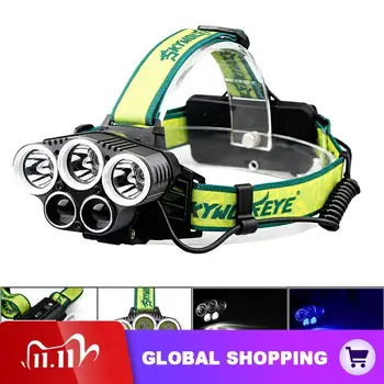 SKYWOLFEYE F526 Headlamp 1500Lm 3x T6 + 2x XPE 3 LED Rechargeable Headlight Torch
SKYWOLFEYE F526 Headlamp 1500Lm 3x T6 + 2x XPE 3 LED Rechargeable Headlight Torch