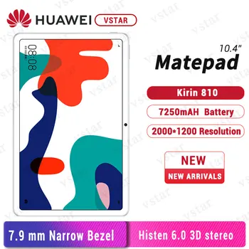 Original Huawei MatePad 10.4 inch tablet PC kirin 810 Octa Core Multi-screen GPU Turbo Android 10 7250mAh
Original Huawei MatePad 10.4 inch tablet PC kirin 810 Octa Core Multi-screen GPU Turbo Android 10 7250mAh