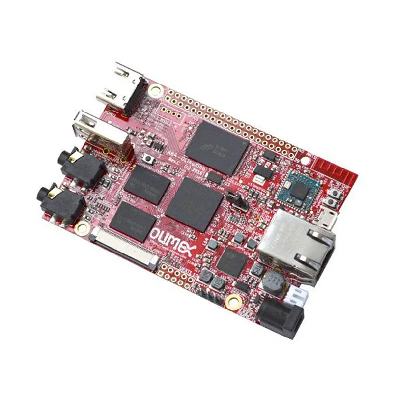 1 pcs x A64-OLINUXINO-1G4GW Development Board with 1GB RAM and 4GB extra flash and extra WiFi/BLE module
1 pcs x A64-OLINUXINO-1G4GW Development Board with 1GB RAM and 4GB extra flash and extra WiFi/BLE module