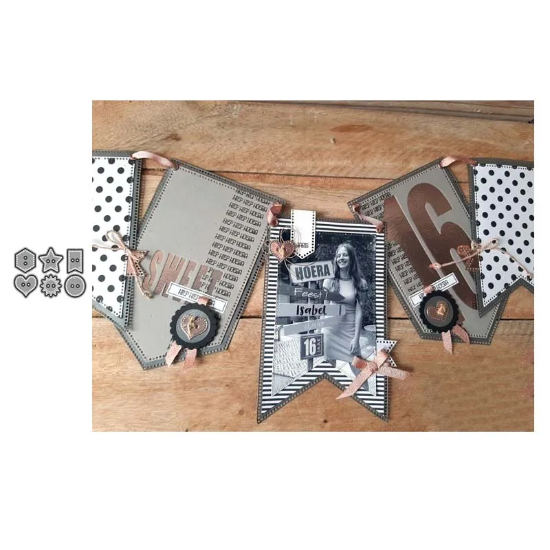 JC Metal Cutting Dies for Scrapbooking 6pcs little Button Shape Stencil Handmade Paper Card Making Mould Model Craft Decoration
JC Metal Cutting Dies for Scrapbooking 6pcs little Button Shape Stencil Handmade Paper Card Making Mould Model Craft Decoration