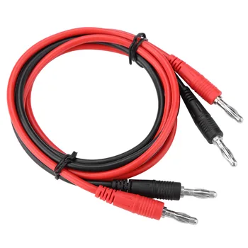 P1041 2Pcs 4mm Banana Plug To Banana Plug Test Cable Multimeter Testing Cables Plug Soft RV Test Cable Wire Test Wire Kit
P1041 2Pcs 4mm Banana Plug To Banana Plug Test Cable Multimeter Testing Cables Plug Soft RV Test Cable Wire Test Wire Kit
