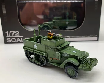 rare 1:72 U.S. Army M3 Halftrack Armored Vehicle Troop Carrier Truck Model in World War II Two soldiers Collection
rare 1:72 U.S. Army M3 Halftrack Armored Vehicle Troop Carrier Truck Model in World War II Two soldiers Collection