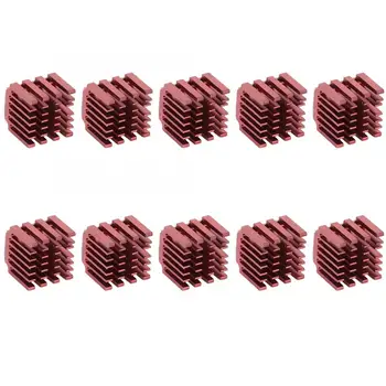New 10 pcs/Set 3d printer parts Stepper Motor Driver Heat Sink for 3D Printer TMC2100/TMC2208 Stepper Drive 3d Printer Parts
New 10 pcs/Set 3d printer parts Stepper Motor Driver Heat Sink for 3D Printer TMC2100/TMC2208 Stepper Drive 3d Printer Parts